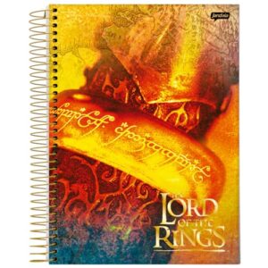 CADERNO ESPIRAL UNIV CD 1X1 80FLS SENHOR DOS ANEIS FSC - JANDAIA - 69553-24 - JANDAIA (CDs)