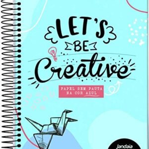 Caderno Espiral COLLEGE 177X242MM CD Azul 80FLS FSC Jandaia Arts (CDs)
