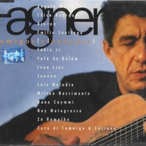 Fagner - Cd Amigos e Canções - 1998 - Duplo - Fagner Angela Maria Chico Buarque Djvan Emílio Santiago Fábio Jr Zé Ramalho (CDs)