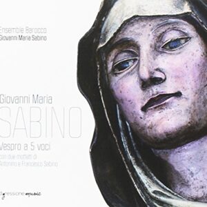 Giovanni Maria Sabino: Vespro a 5 voci - Sabino / Ensemble Barocco / Valerio (CDs)