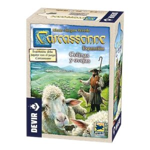 Devir CARCASSONNE COLINAS E OVELHAS EXP 2 ED, BGCAROV, Multicor (CDs)