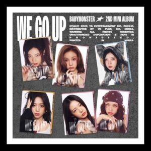(Random.) BABYMONSTER WE GO UP 2nd Mini Album PATTERN Ver. / CD+Photo Book+3 Card+Poster+etc - BABYMONSTER (CDs)
