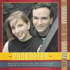 Prokofiev: Sonates pour Violon et Piano No.1, Op.80 & No.2, Op.94 ~ 5 Melodies, Op.35 (CDs)