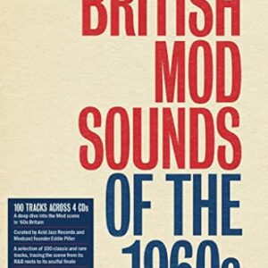 Eddie Piller Presents British Mod Sounds Of The 1960S / Various [4CD Boxset] - VARIOUS ARTISTS (CDs)