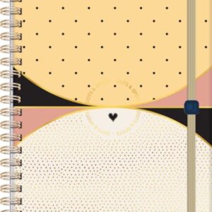 JandaIA - Caderno Neo com Pauta Inteligente Univ CD 80Fls Reposicionáveis - Dots & Spots (CDs)