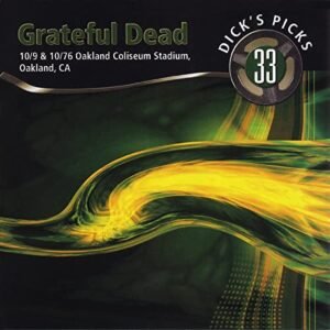 Dick’s Picks Vol. 33—10/9 & 10/10/76, Oakland Coliseum Stadium, Oakland, CA (Limited, Hand-Numbered, 180-Gram 8-LP Set) [Vinyl] Grateful Dead (Discos de Vinil)