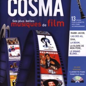 Vladimir Cosma: Ses Plus Belles Musiques de Film Clarinette + CD - Vladimir Cosma (CDs)