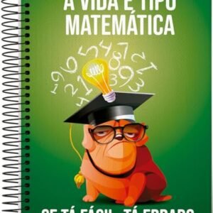 Jandaia - Caderno Espiral Universitário CD 1 Matéria 80 Fls Insano Matemática FSC (CDs)