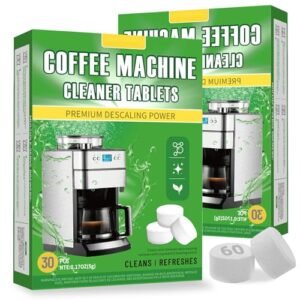 Descalcificante Cafeteira, Limpador para Maquina de Café Expresso, com 60 unidades de 5g (300g), Compatíveis com Cafeteira Nespresso Dolce Gusto (Café)