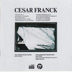 Franck;Piano Concert No.2 - Doneux (CDs)
