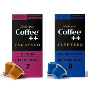 Capsula De Café Espresso Coffee Mais Variedades (CHAPADA DE MINAS + GEISHA) (Café)