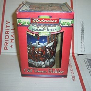 Budweiser Clydesdales Holiday Stein Old Towne Holiday 2003 por Budweiser (Cervejas)