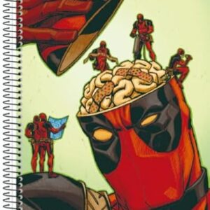 CADERNO UNIVERSITARIO 1M CD B/A 80F DEADPOOL - SAO DOMINGOS - 10288 - SAO DOMINGOS (CDs)