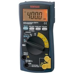 GuliTech Japan Sanwa CD800a CD773 CD772 CD771 CD770 CD 732 digital multimeter/ALL-IN-ONE digital multimeter resistance, capacitance, frequency, duty cycle test(CD771) (CDs)