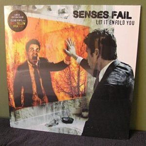 Let It Enfold You LP (Clear w/ Red & Yellow Splatter Vinyl) - Senses Fail (Discos de Vinil)