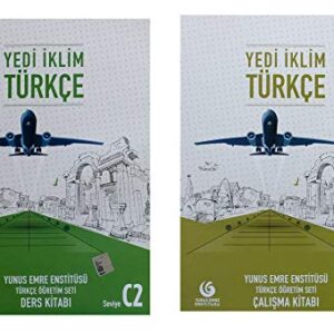 Turkish Advanced Level Course Book for Foreigners with Audio Cd + Workbook Yedi Iklim Turkce by Yunus Emre Institute C2 - ibrahim gultekin (CDs)