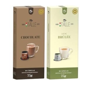 Cápsulas Compativeis Nespresso Chocolate Brulee Café Italle 20 Unid (Café)