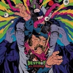 DESTROY ALL NEIGHBORS (SPLATTER COLOUR VINYL) [VINYL] - RYAN KATTNER AND BRETT MORRIS (Discos de Vinil)