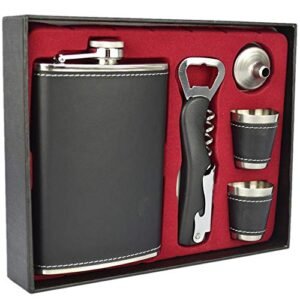 Cantil De Bolso Porta Bebida Whisky Liso preto CBRN113722 (Bebidas)