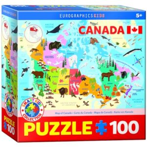 Illustrated Map of Canada (CDs)