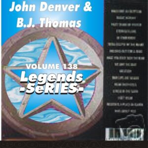 B.J. Thomas & John Denver 17 Song Karaoke CD+G Legends #138 - Legends (CDs)