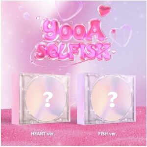 YOOA OH My Girl - Selfish 2nd Mini Album+Pôster Dobrado (Coração + Peixe ver. Set/CD Only, Sem Cartaz) (CDs)