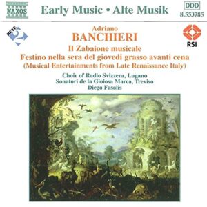 Late Renaissance Music - Diego Fasolis (CDs)