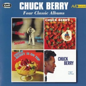 Chuck Berry - Four Classic Albums - After School Session / One Dozen Berrys / Chuck Berry Is On Top / Rockin' At The Hops - 2 CD - Chuck Berry (CDs)