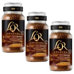 Café Solúvel Liofilizado Intense 130g Kit 3 Un (Café)