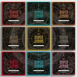 SUPER JUNIOR THE RENAISSANCE SQUARE STYLE 10th Album [ HEECHUL ] VER. CD+2Book+Poster+3Photo+etc K-POP SEALED+TRACKING CODE - SUPER JUNIOR (CDs)