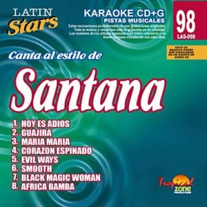 Karaoke:Santana-Latin Stars Ka - Santana Karaoke (CDs)