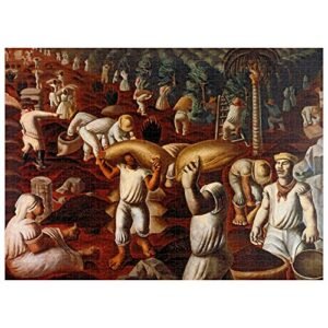 Jogo Quebra Cabeça Portinari 2000 Peças Brinquedos Estrela Multicor (Café)