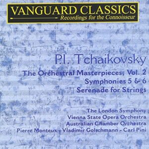 Symphonies No 5 Serenade for Strings - LONDON SYMPHONY ORCHESTRA / MONTEUX,PIERRE (CDs)