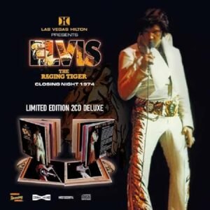LAS VEGAS – ‘THE RAGING TIGER’ CLOSING NIGHT 1974 (2CD) - ELVIS PRESLEY (CDs)