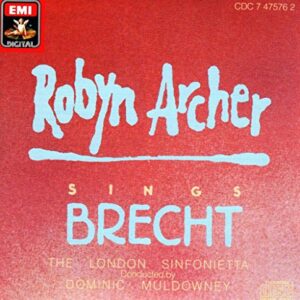 Robyn Archer Sings Brecht - Hanns Eisler (CDs)