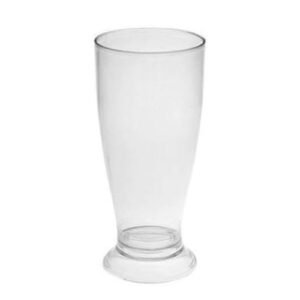 Copos Mini Tulipa Acrílico Transparente 220ml Chopp Cerveja Refrigerantes Festas Comemorações Eventos Restaurantes (1) (Cervejas)