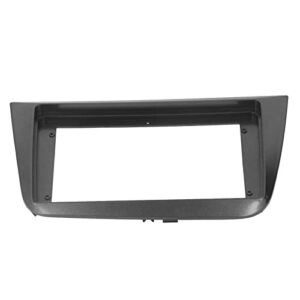 KIMISS 9in Car CD Radio Fascia Dash Stereo Headunit Surround Panel Replacement for Fit for Seat Altea 2004‑2015 Painel de Acabamento Estéreo para Instalação Perfeita (CDs)