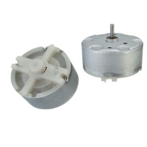 XYRSTOLR 2 Mini Motores Elétricos Dc 3V-12V 2700Rpm Motor Dc 32Mm de Diâmetro Rf-500Tb-14415 (CDs)