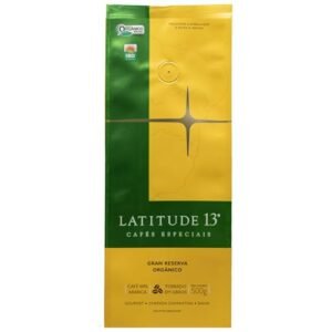 Café latitude 13 Gran Reserva Orgânico torrado em grãos 500 g,Torra média (Café)