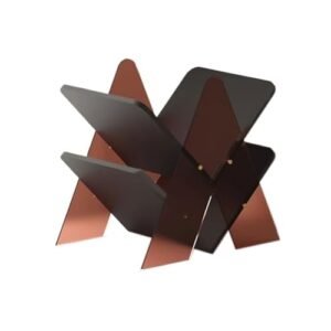 CFGH6FDF Records Rack de madeira para CD de mesa, prateleira de armazenamento de discos de vinil para sala de estar, escritório, álbum, livro (Equipamentos)