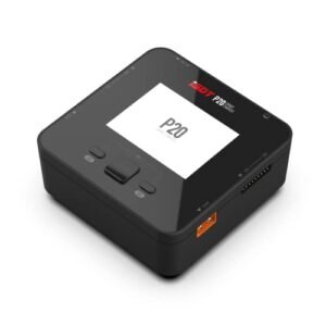 ISDT P20 Lipo Battery Charger DC 500WX2 20A Discharger 15WX2, RC Car Battery Charger for 1-6S Life/LiIon/LiHv/Pb/NiMH/Cd Battery RC Charger with Synchronous Parallel Charging 800W Max (CDs)