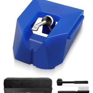Agulha para toca-discos de substituição azul AT-VMN95E Stylus Cartuchos de toca-discos, agulha elíptica para toca-discos de vinil AT-LP120X, agulha de atualização, toca-discos (Equipamentos)