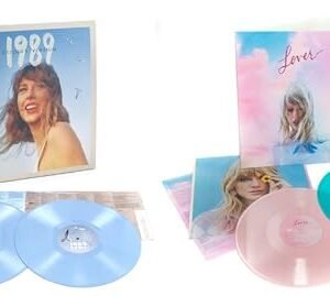 Double-Album Taylor Swift Collection: 1989 + Lover [LIMITED EDITION COLORED Vinyl 2-Pack] - Taylor Swift (Discos de Vinil)