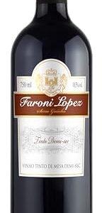 VINHO FARONI LOPEZ TINTO DEMISEC 750 mL (Vinhos)