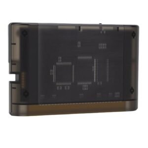 GOWENIC Cartão de Jogo 4000 Em 1 para Mega Drive, Master System e 32X, Com Cartão de Memória de 8 GB e Suporte MEGAKey, Adequado para Consoles de Jogos Originais MD1 MD2 MD3 CD X 32X (preto transparente) (CDs)