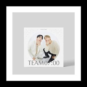 PEAK TIME PEAKTIME TOP 6 Team Album Team 07:00 Version 2CD+1p Folded Poster On Pack+204p PhotoBook+2ea Sticker+1p Photo Print+2p PhotoCard+Tracking Sealed (CDs)