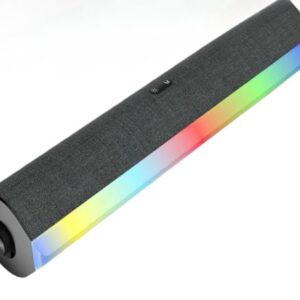 Caixa De Som Bluetooth Soundbar Sem Fio RBG P2 Tv Smart Pc Notebook Sd Usb (Equipamentos)