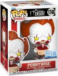 POP Bem-vindo ao Derry Pennywise Funko Original 1748 (com proteção de plástico) (Discos de Vinil)