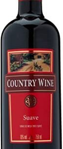 Country Wine Vinho Tinto Suave 750Ml (Vinhos)