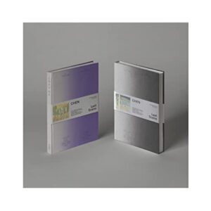 CHEN EXO - 3º Mini Álbum Última Cena (Versão do Livro da Foto) CD + Pôster Dobrado (B Ver.) (CDs)